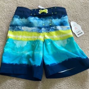 Boys size 4-5 bathing suit wonder nation brand new
